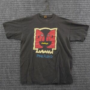 Vintage 90s Pink Floyd T-Shirt Mens XL Black 1994 World Tour Brockum Band Tee